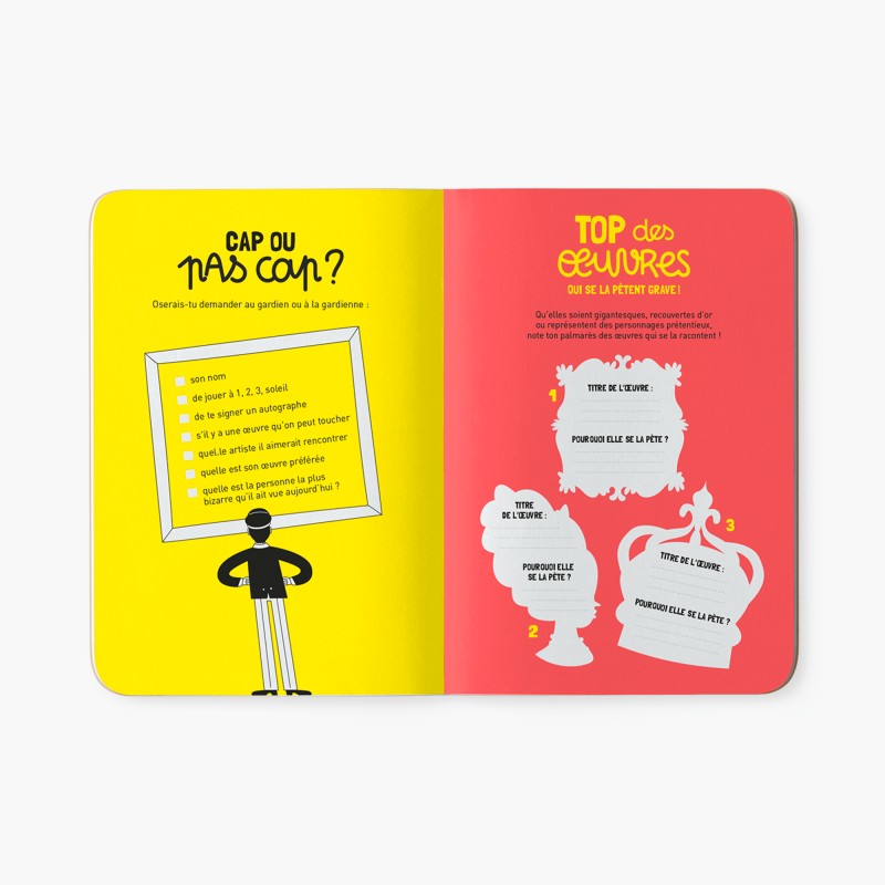 Livre d'activités Comment amuser ses enfants au musée
