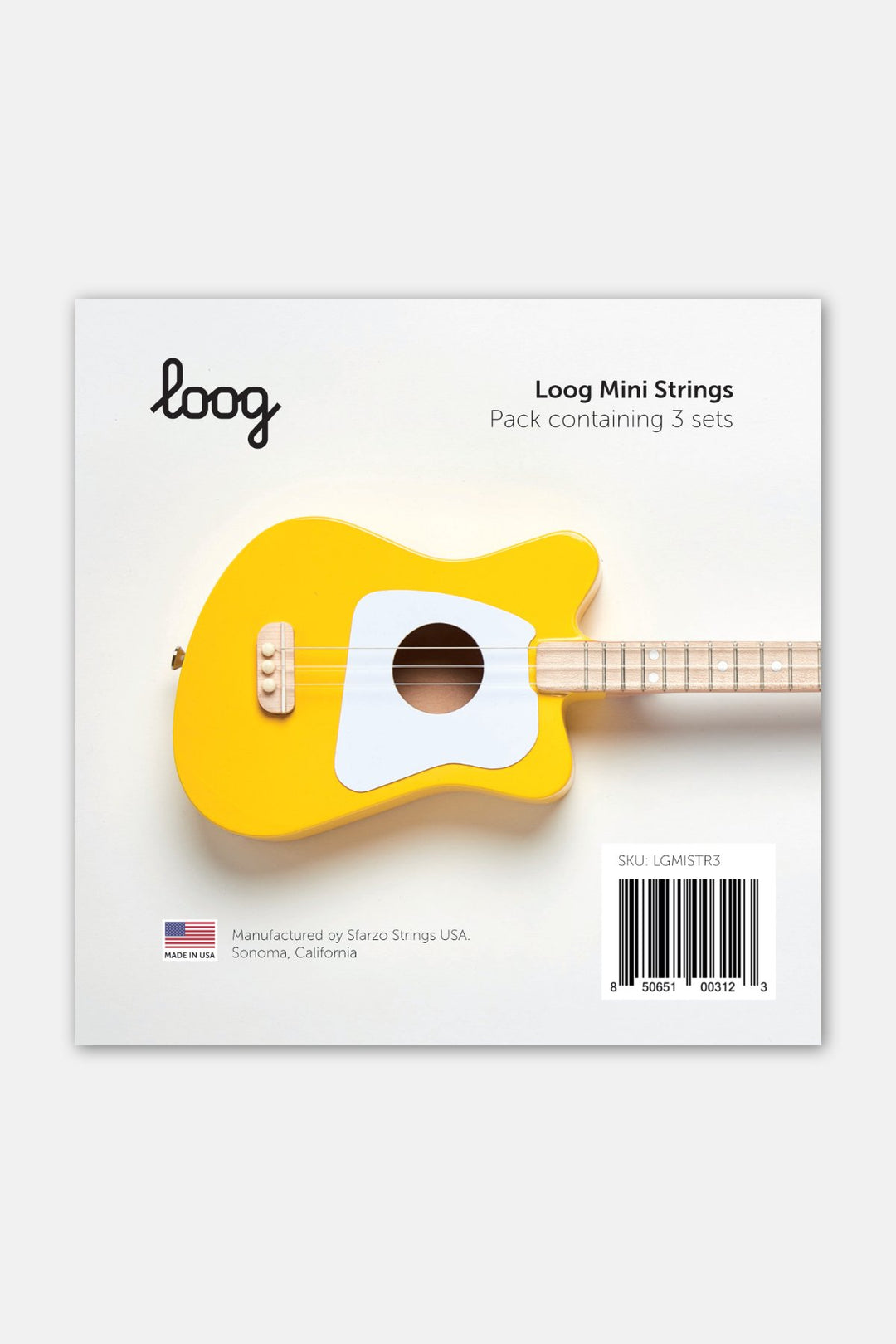 Cordes pour Guitare Loog Mini 