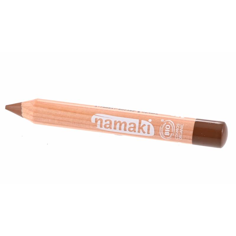 Maquillage bio pour enfant (marron, blanc, jaune) - Namaki