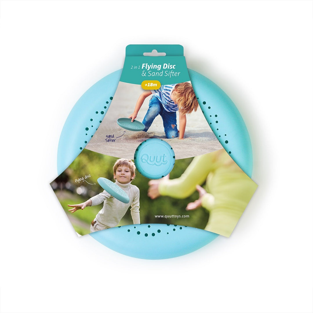 Frisbee et tamis à sable