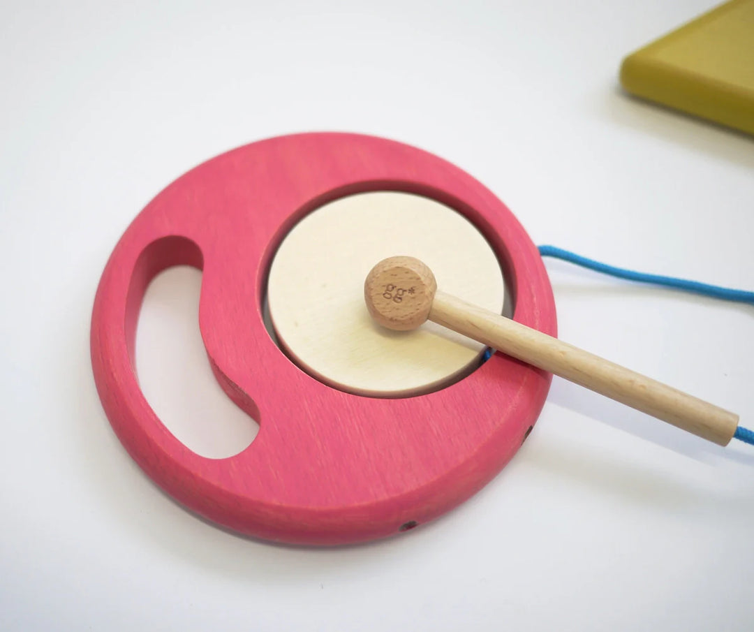 Instruments de musique en bois rose pour enfants