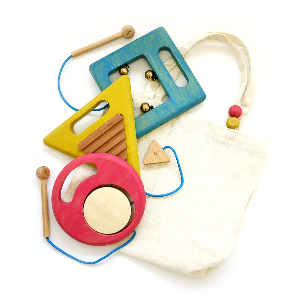 Instruments de musique en bois pour enfants