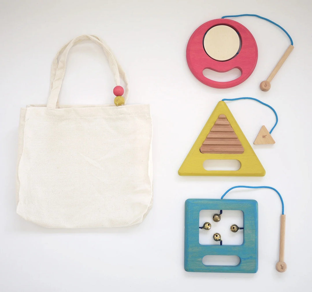 Instruments de musique en bois pour enfants