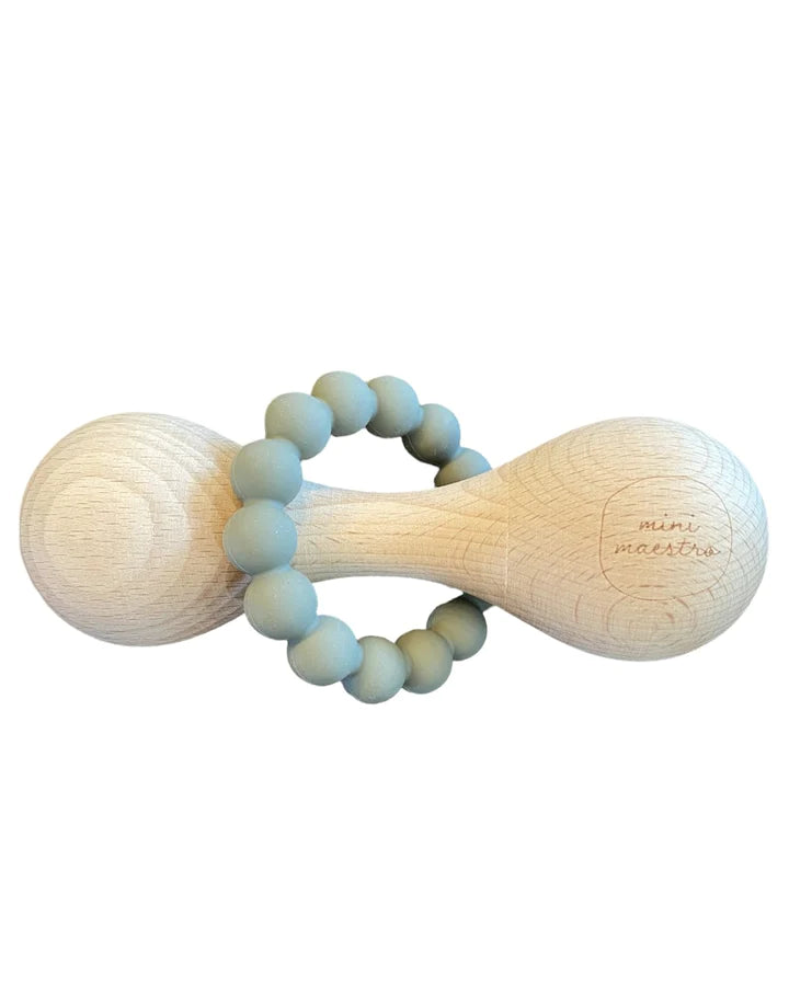 Maracas de dentition en bois