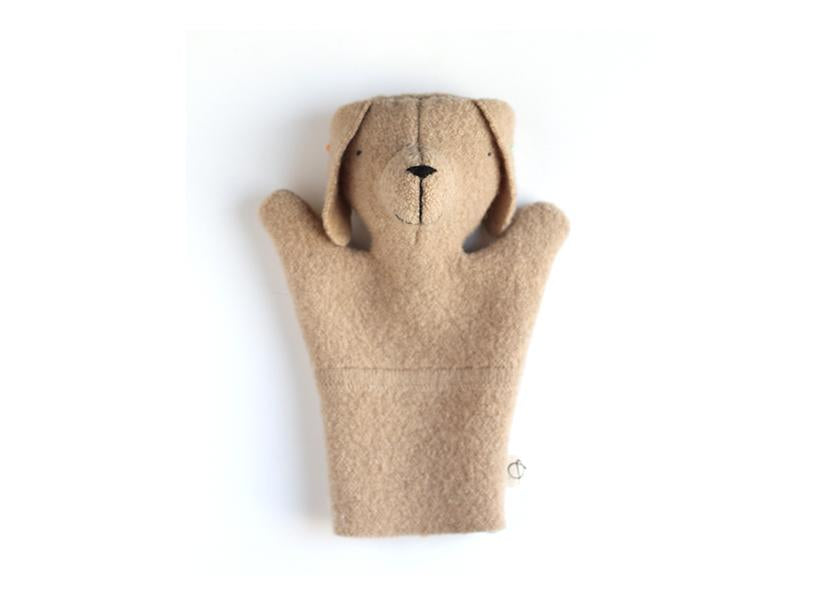 Marionnette à main - Chiot Tan