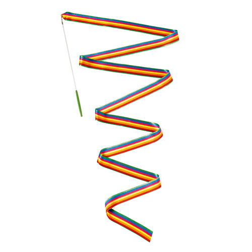 Ruban de gymnastique arc-en-ciel