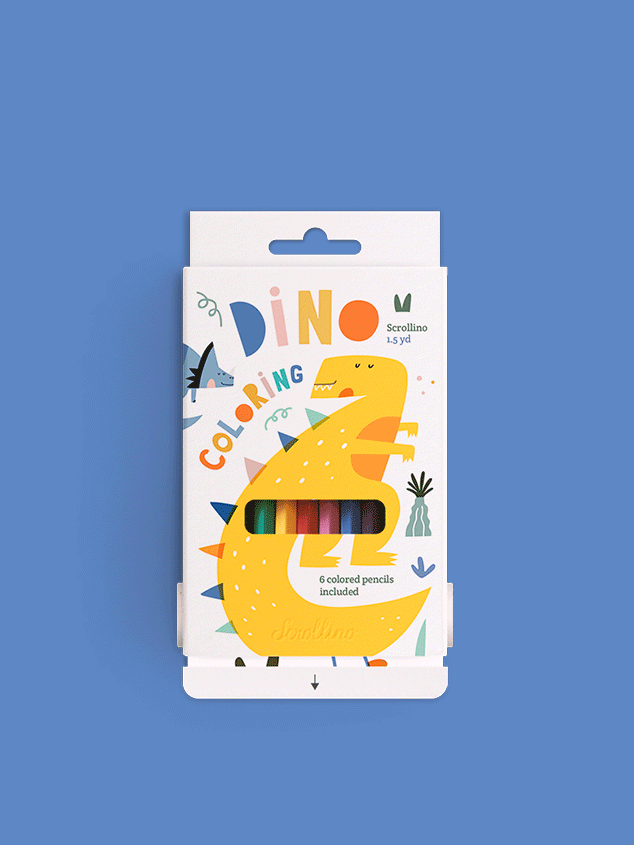 Video de Scrollino Dino coloring