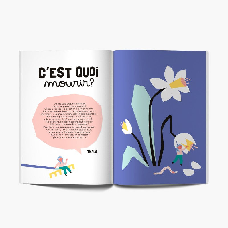 Livre à remplir Si on parlait de la mort ?