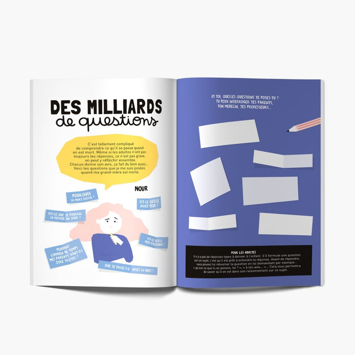 Livre à remplir Si on parlait de la mort ?