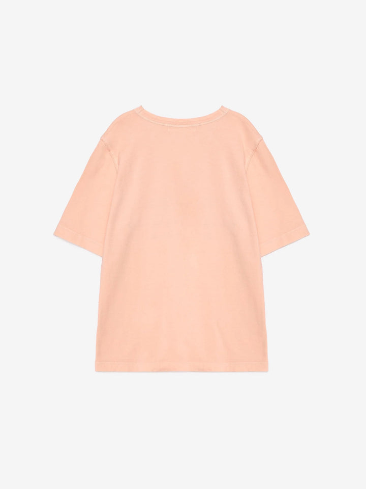 T-shirt en coton biologique saumon doux