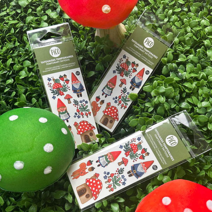 Temporary tattoos - Garden friends