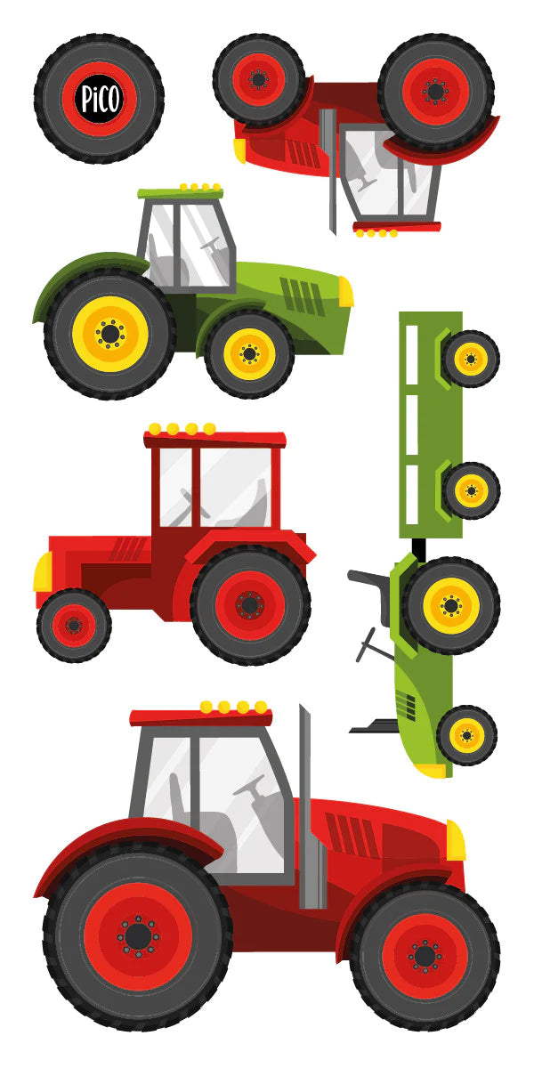 Tatouages temporaires Les tracteurs