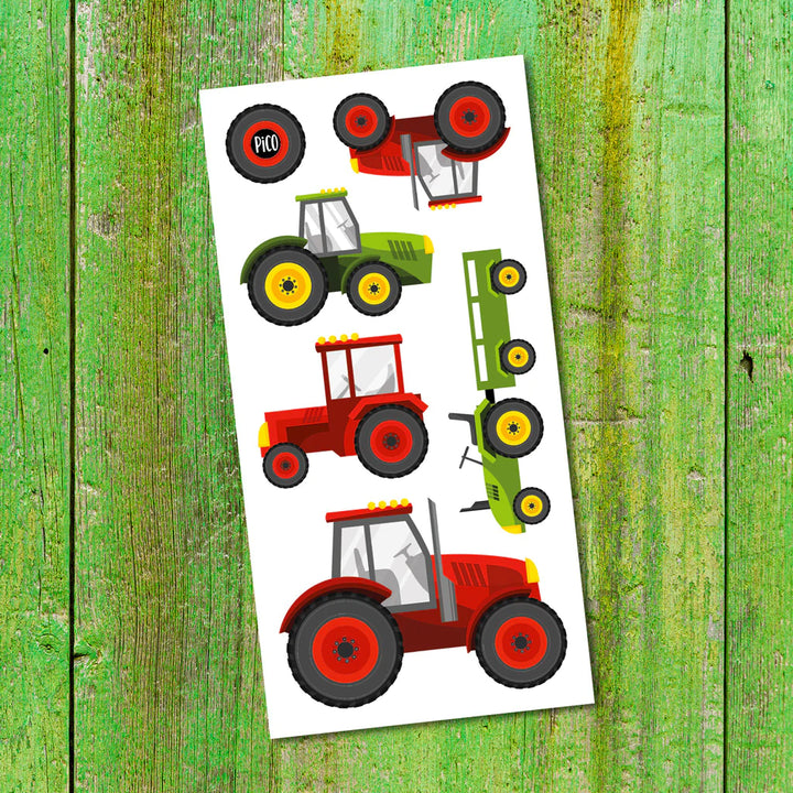 Tatouages temporaires Les tracteurs
