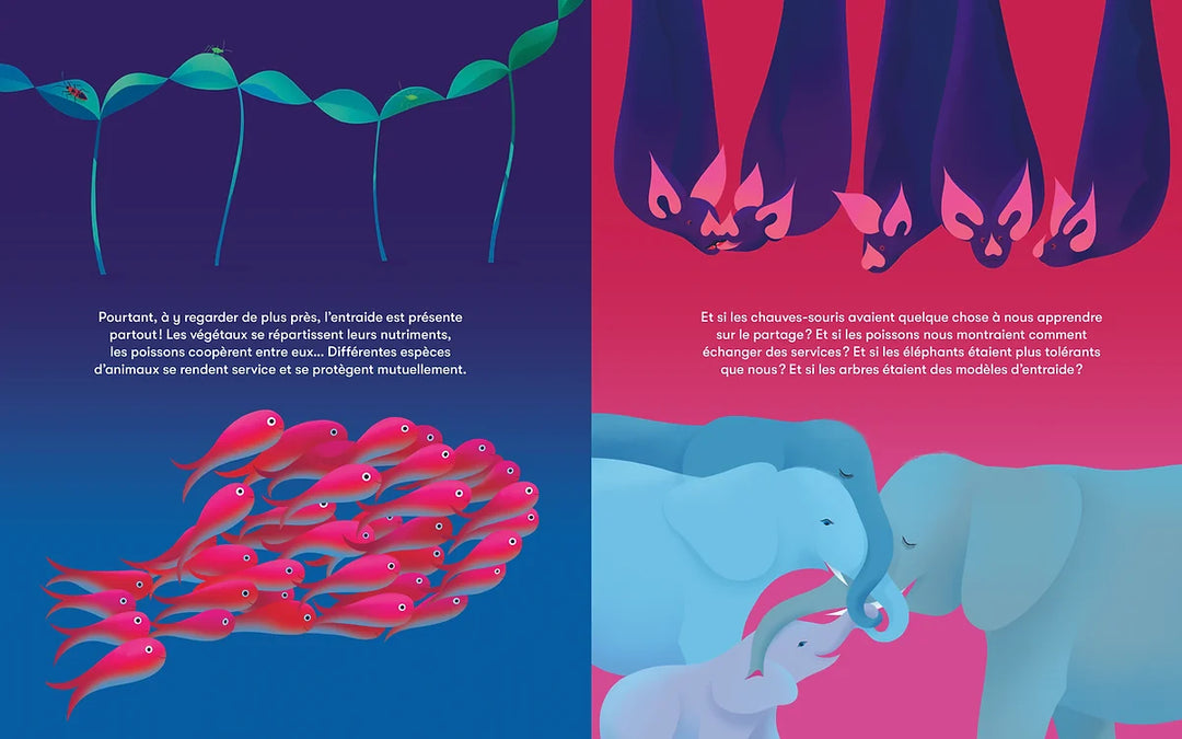 La Pastèque - Solidaire - L'entraide dans la nature / Livre jeunesse