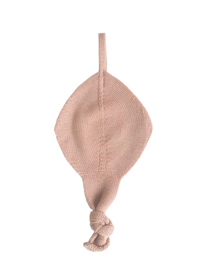Hvid Titi attache-suçe doudou mérinos merino whool laine pacifier-clip security blanket comforter