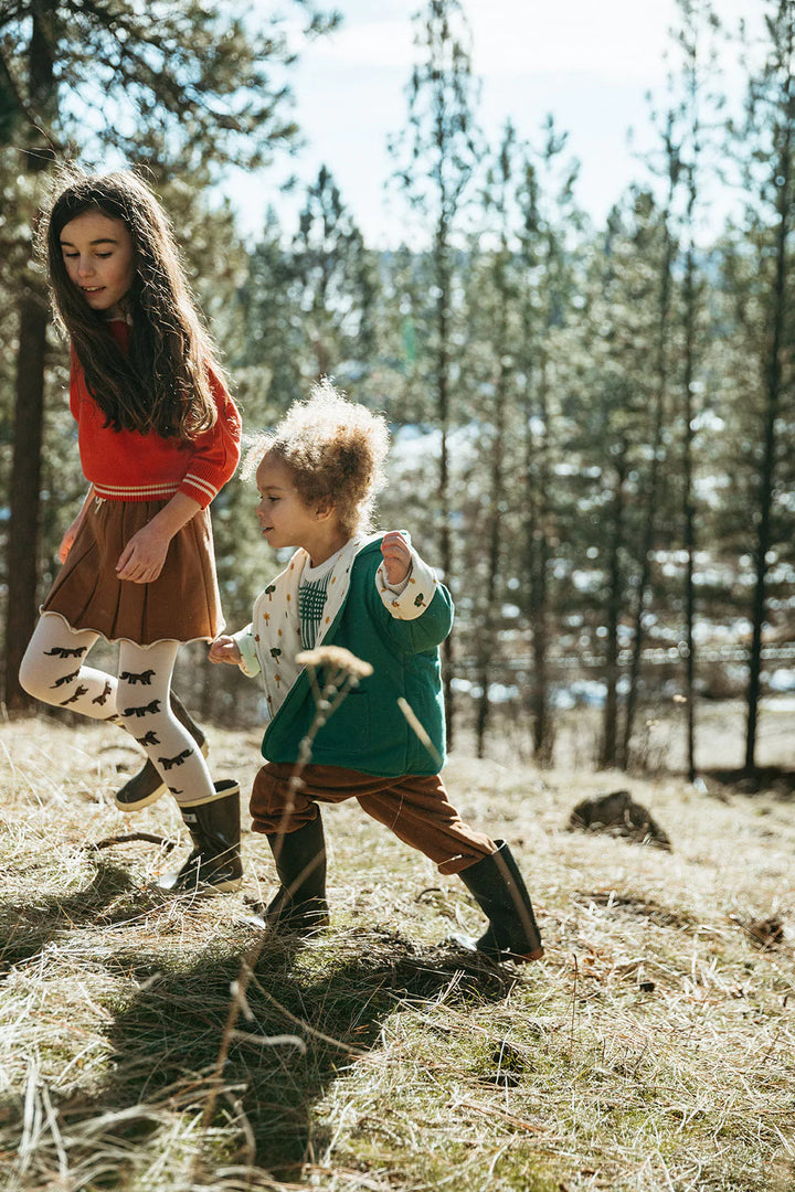 Enfant avec Fin & Vince AW22 - Jupe Matilda - Cannelle