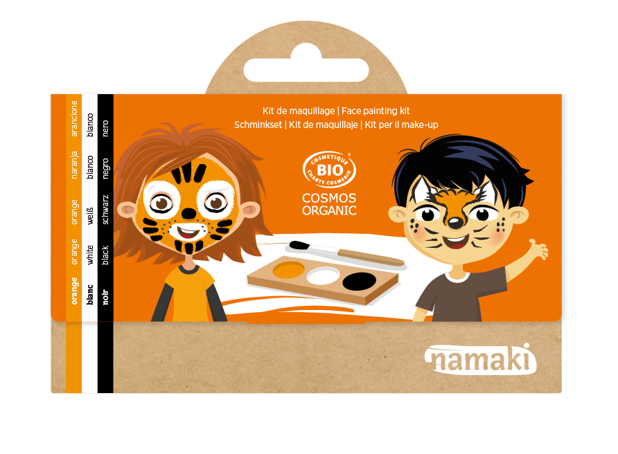 Namaki Maquillage bio - 3 couleurs Tigre et Renard