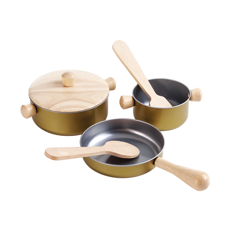 Plan Toys jouet d'imitation Ensemble d'ustensiles de cuisine