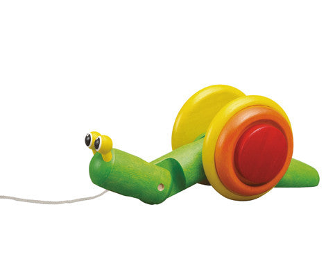 escargot à tirer plan toys pull along snail montreal quebec canada