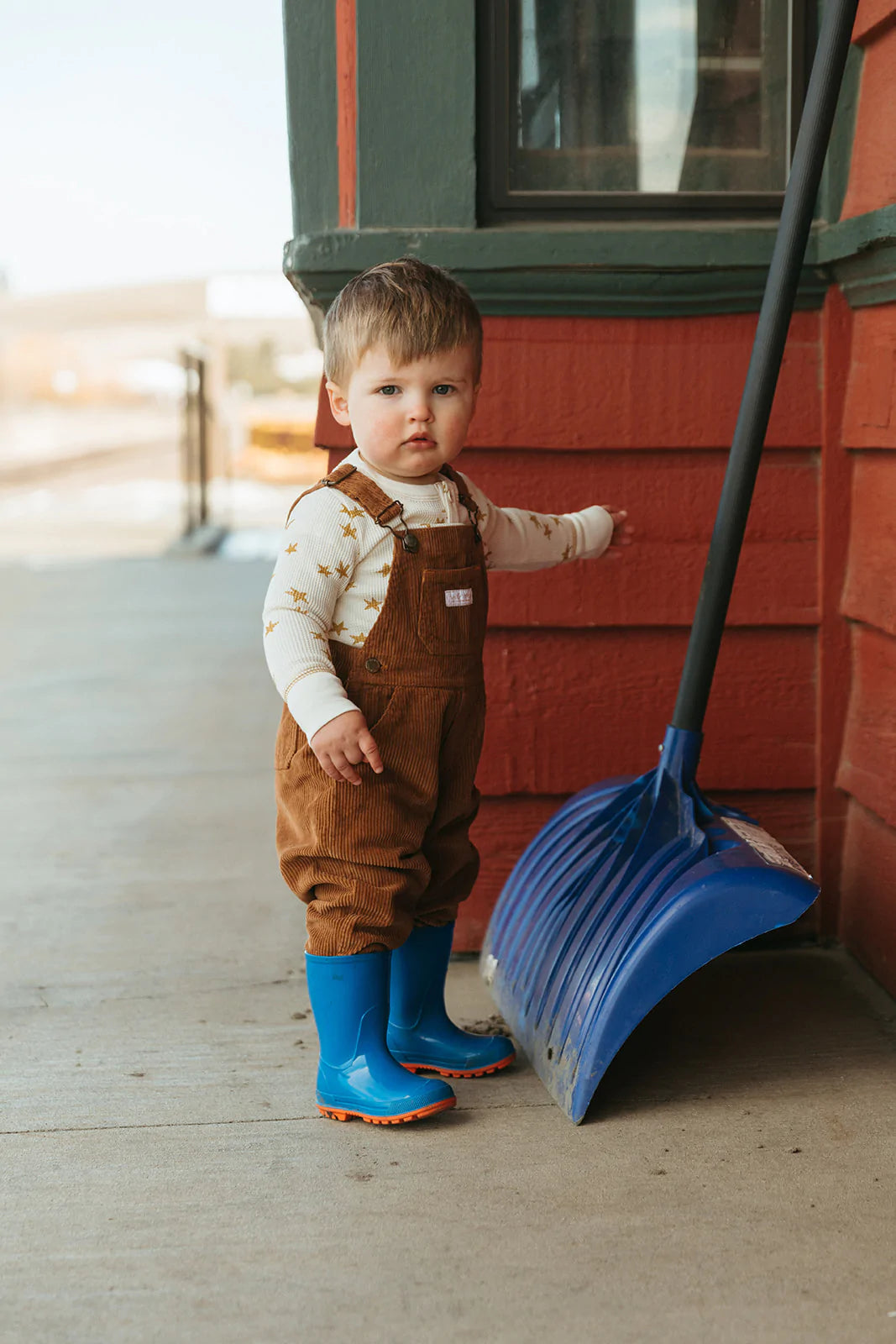Corduroy overall - Hazelnut