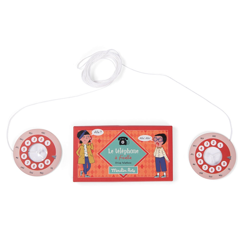 Moulin Roty - Le téléphone à ficelle