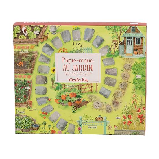 moulin roty jeu pique-nique au jardin board game 712418