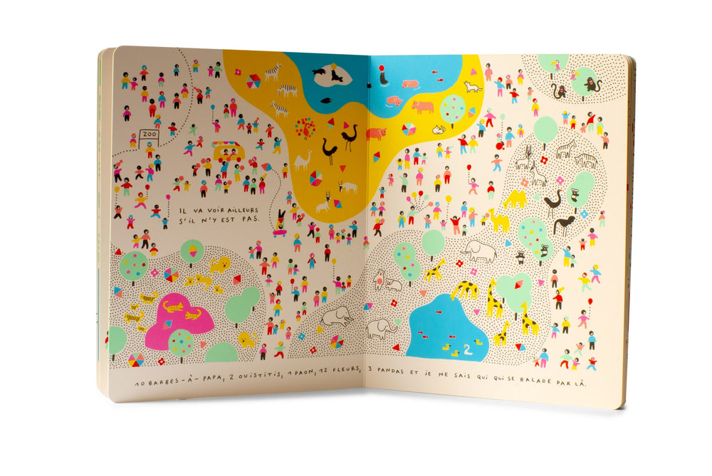 Socadis Helium Editions Montreal Quebec Canada cherch et trouve un je-ne-sais-quoi Claire Brun livre-jeu en français