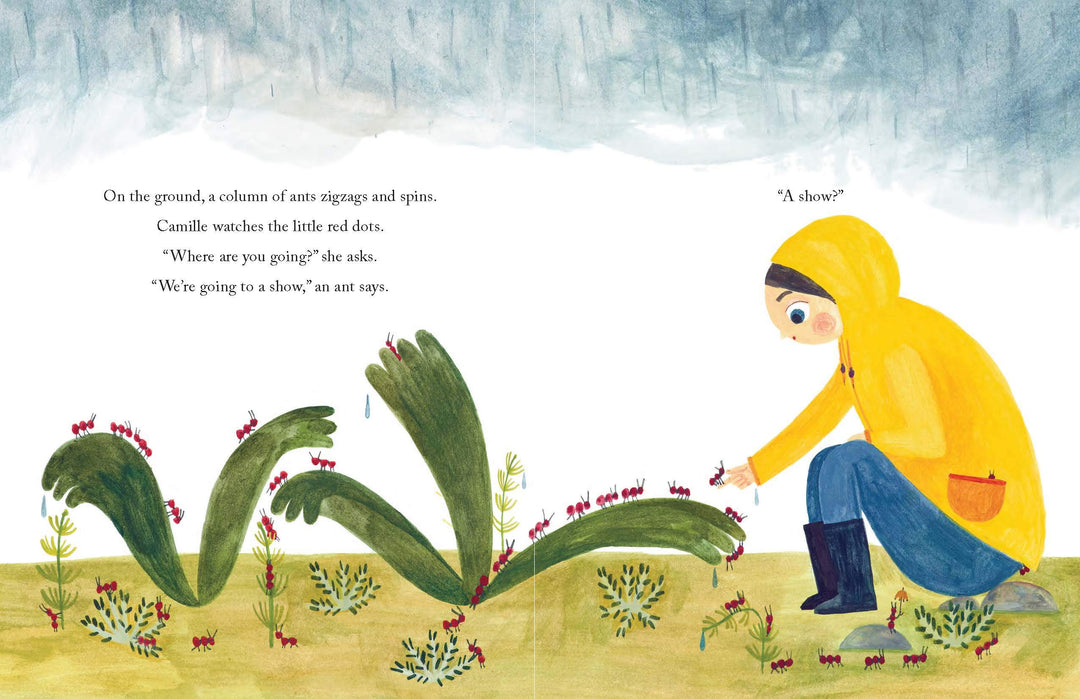 mathieu pierloot maria dek look, it's raining book