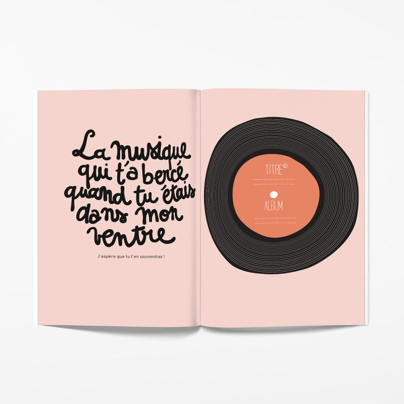 minus éditions cahier de grossesse 9 mois à t'attendre