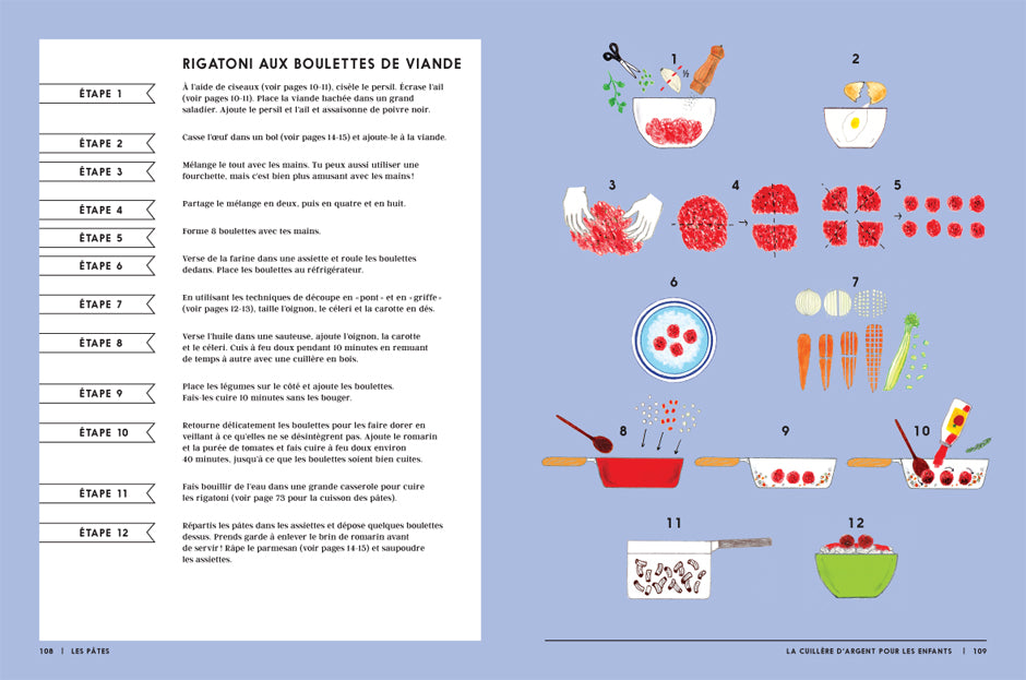 la cuillère d'argent phaidon livre de cuisine italienne pour enfants montréal québec canada socadis
