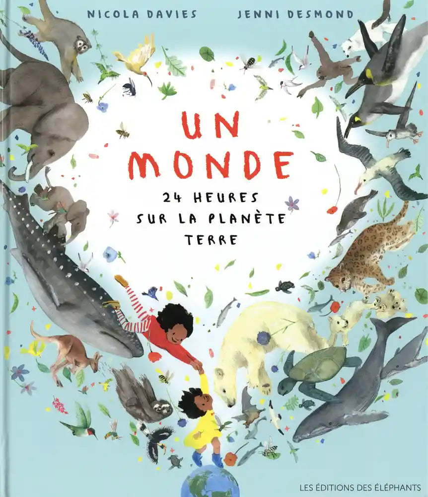 Album jeunesse Un monde - 24 heures sur la planète Terre