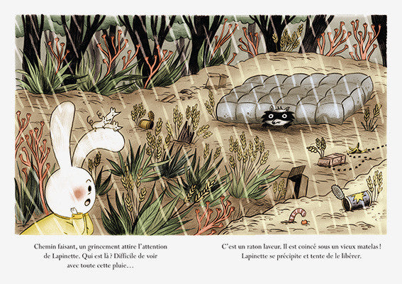 Les ennuis de lapinette, un livre de Cathon