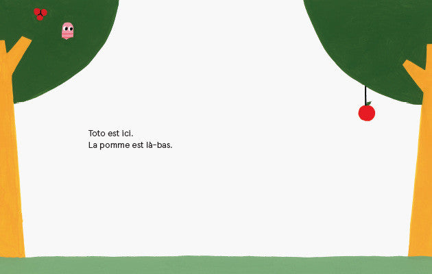 toto veut la pomme, Un livre de Mathieu Lavoie