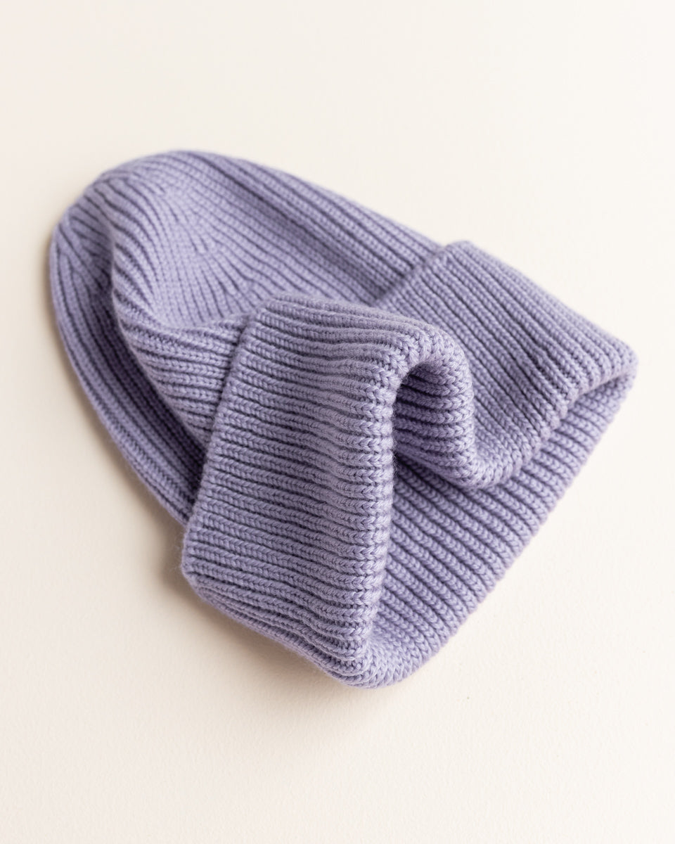 hvid beanie fonzie lilac tuque merino
