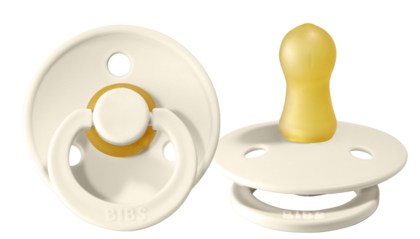 Bibs Pacifiers Duo - Ivory