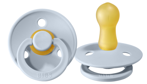 Bibs Pacifiers Duo - Baby Blue