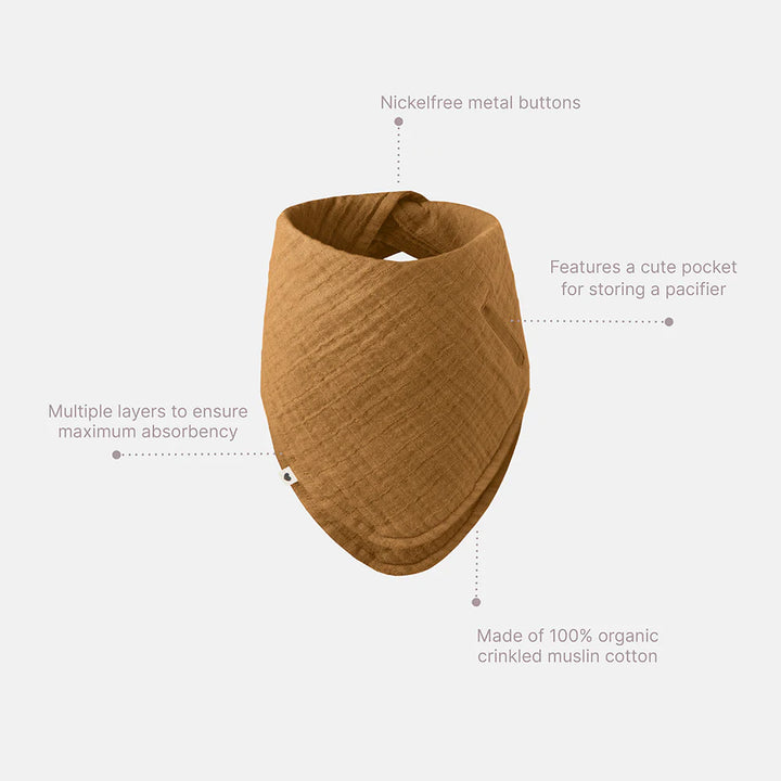 Bavoir bandana BIBS en mousseline