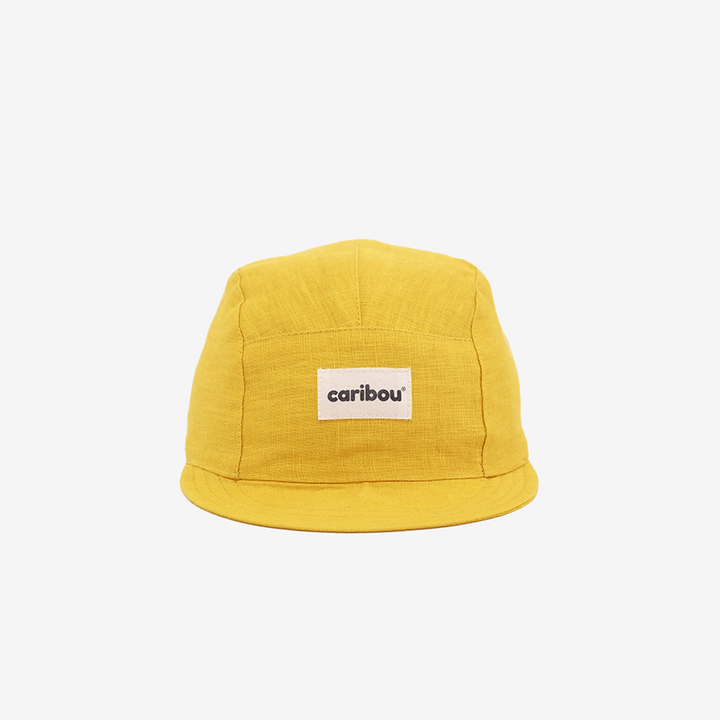 Caribou Casquette en lin Tournesol