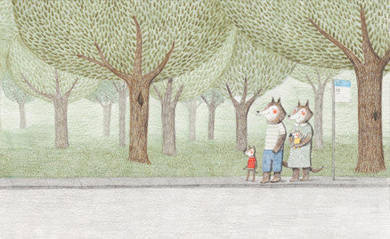 L'autobus, un livre écrit & illustré par Marianne Dubuc