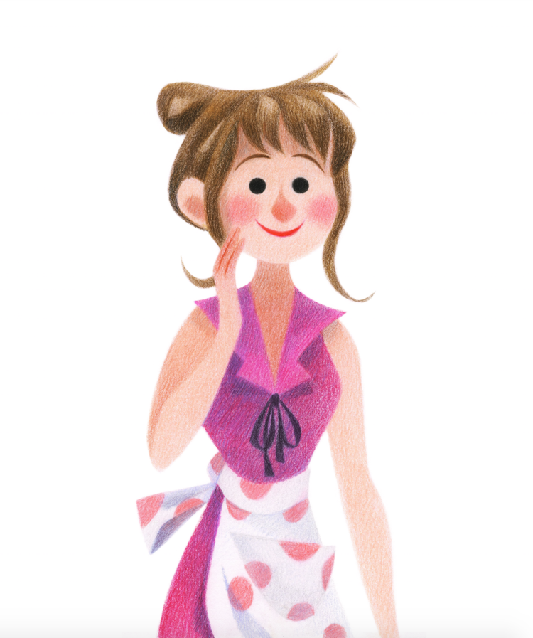 rose à petits pois Geneviève Godbout & Amélie Callot