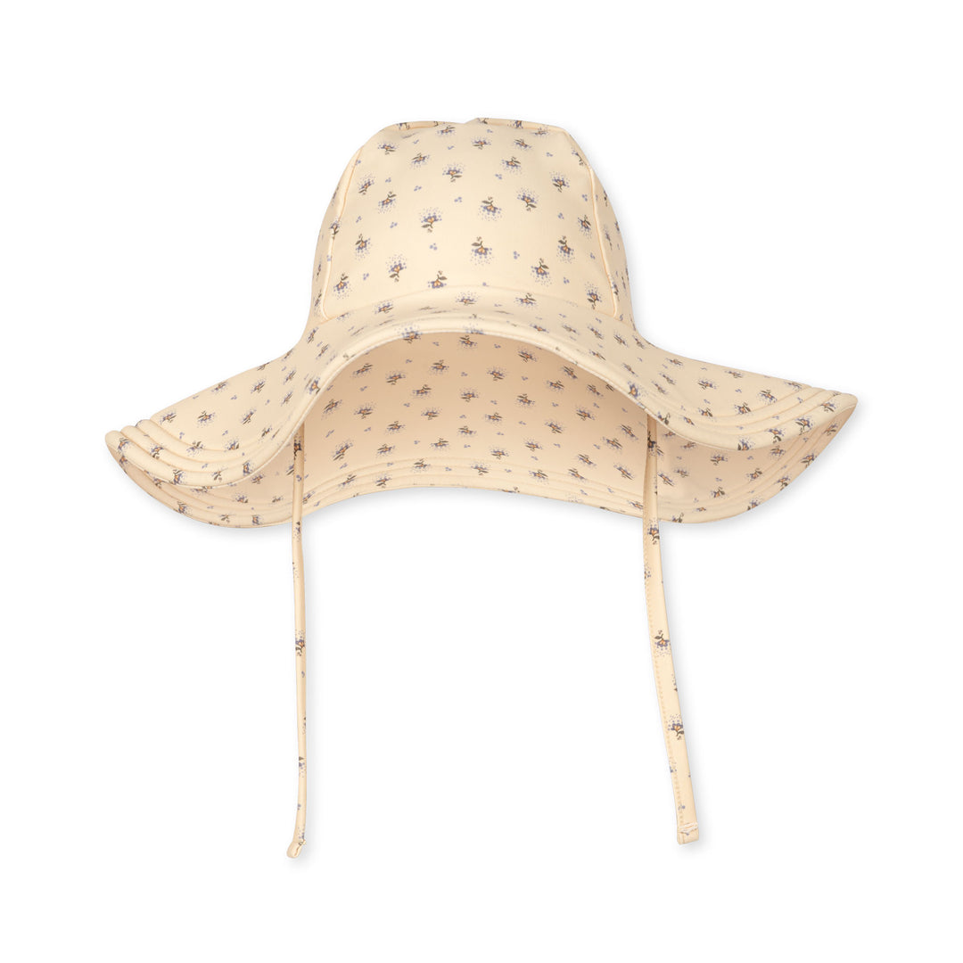 Fille avec Konges Sløjd Chapeau de soleil Point bleu