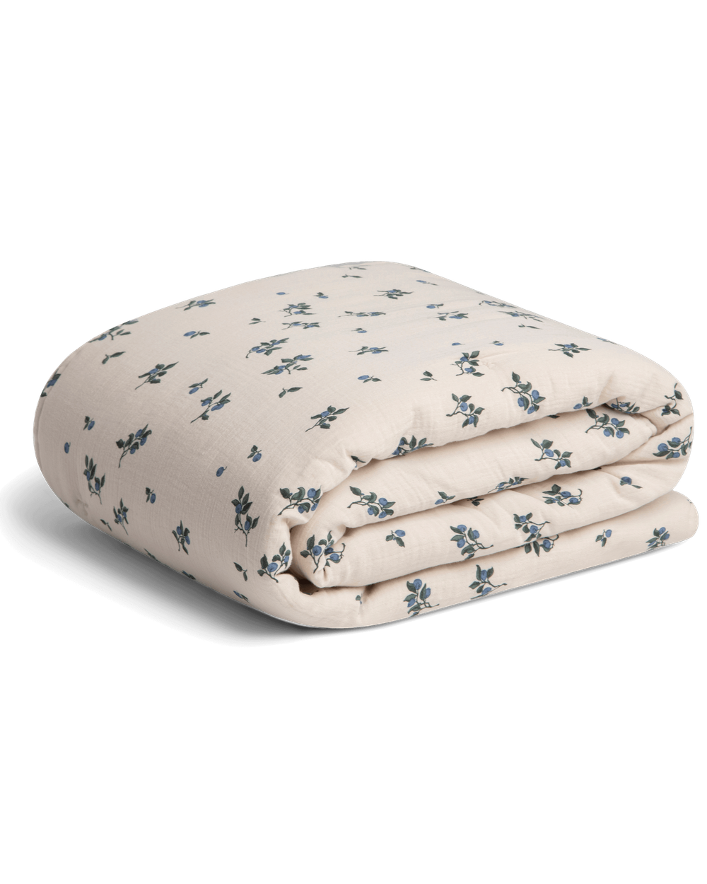 Couette en mousseline beige Blueberry