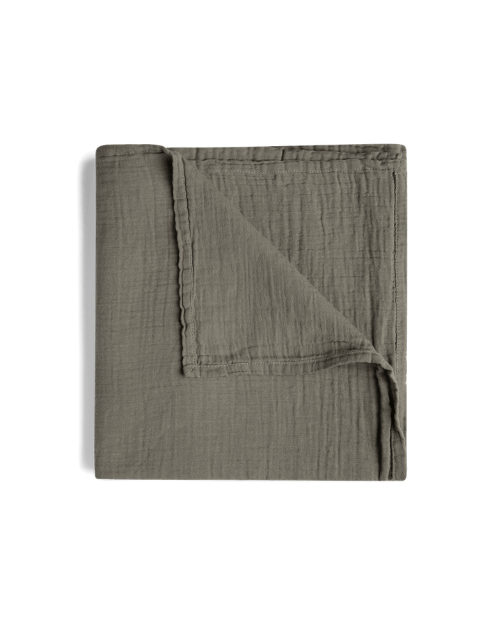 Couverture d'emmaillotage en mousseline Geranium