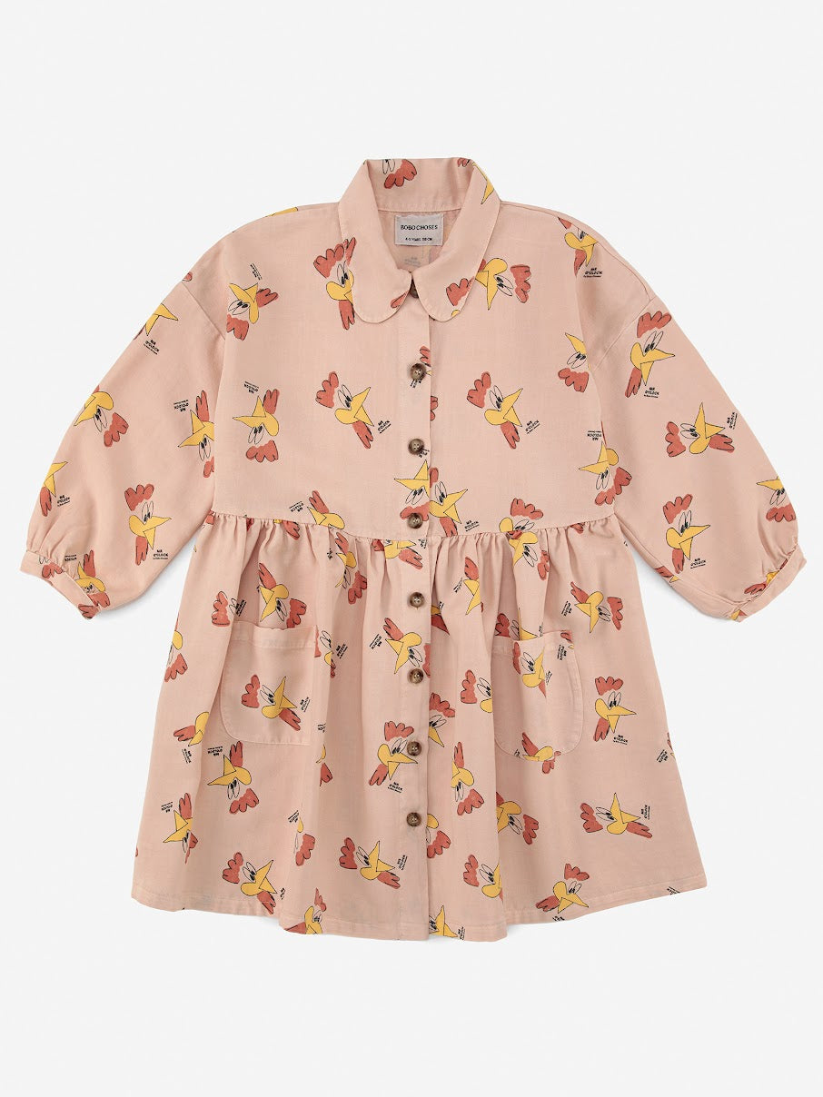 Bobochoses Mr. O’clock all over dress