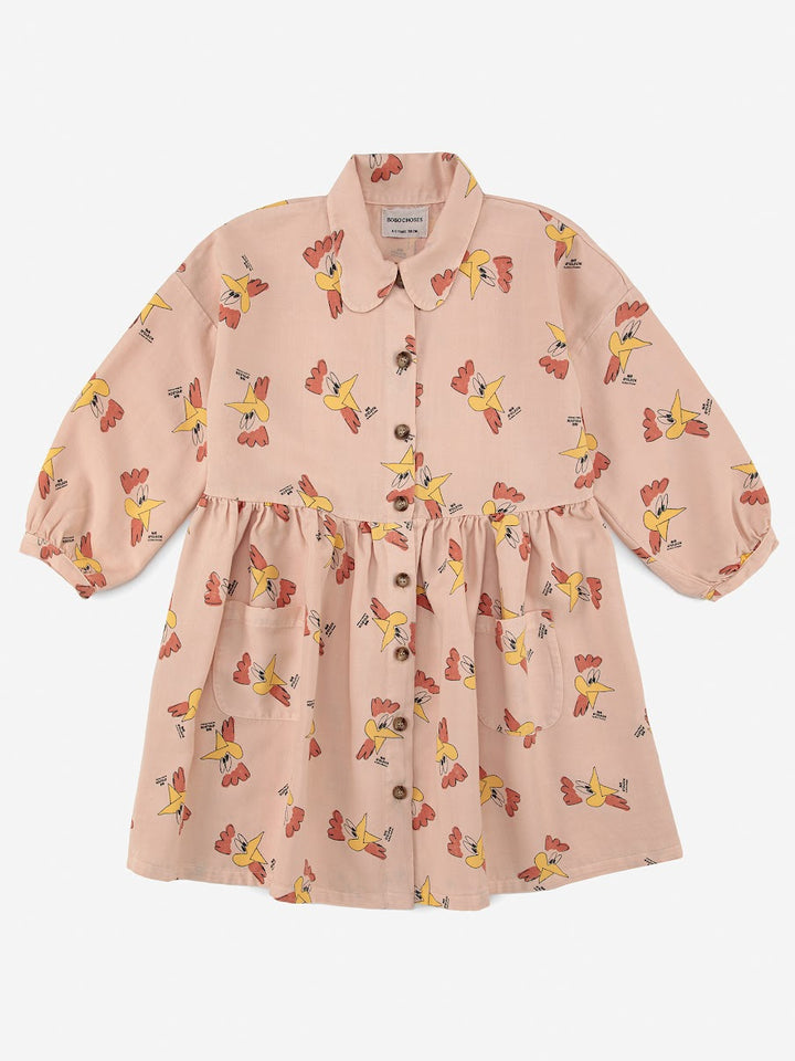 Bobochoses Mr. O’clock all over dress