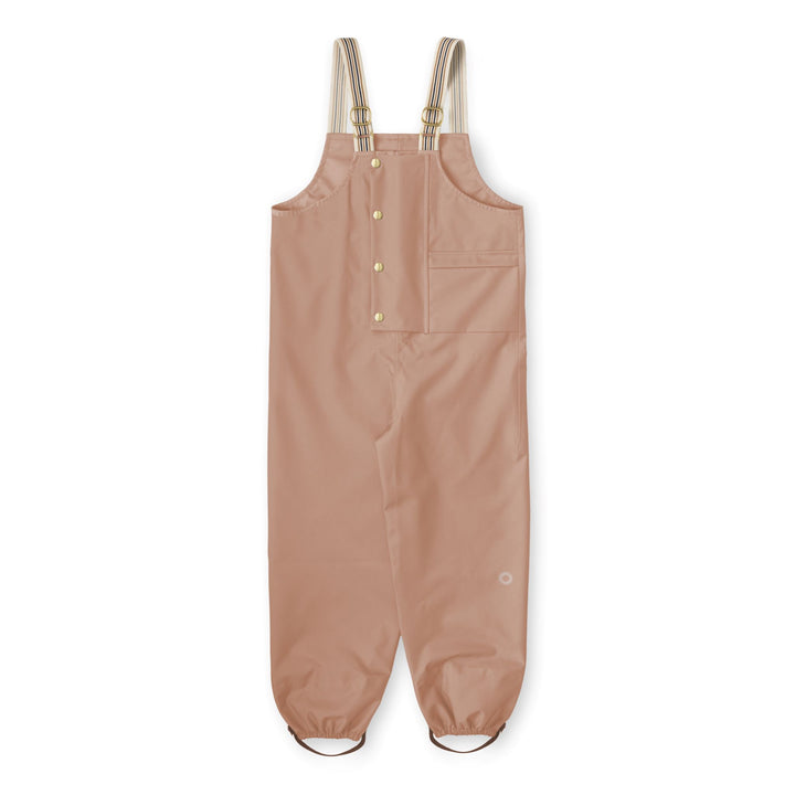 faire child childrens rain dungarees in beach rose salopette de pluie imperméable pour enfant