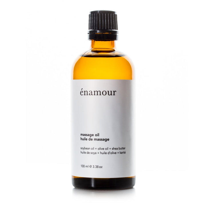 Enamour Montreal Canada massage oil, huile à massage baby bébé