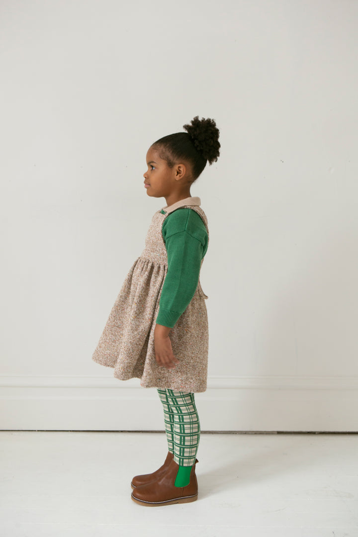 Quilted Pinafore - Winter Confetti