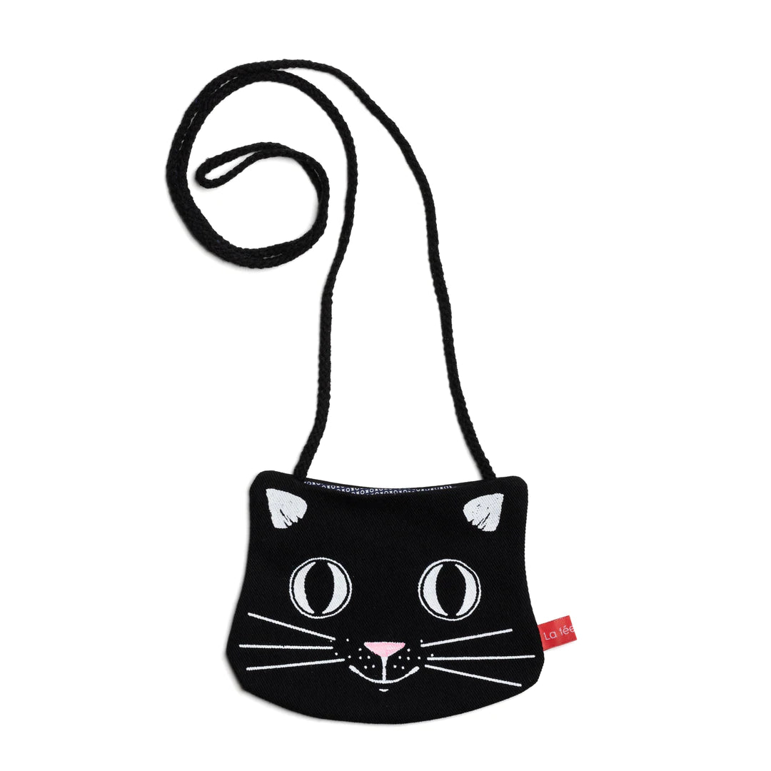 Sac chat Nana Sac en bandoulière noir