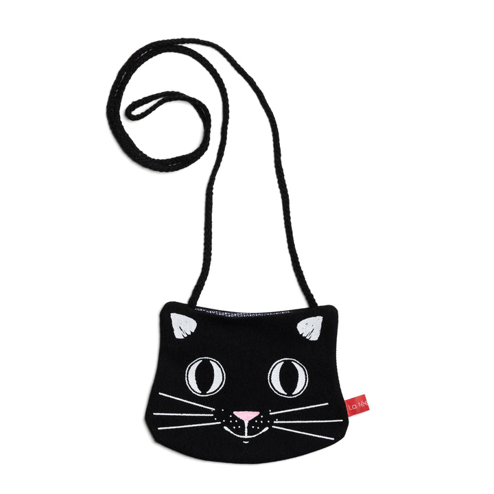 Sac chat Nana Sac en bandoulière noir